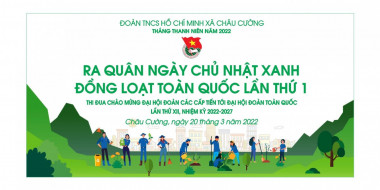 Hưởng ứng ngày chủ nhật xanh toàn quốc lần thứ I năm 2022