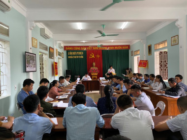 Hội nghị tổng kết công tác xây dựng Đảng năm 2022, Kiểm điểm tập thể cấp ủy, cá nhân lãnh đạo quản lý Chi bộ Khu bảo tồn thiên nhiên Pù Huống