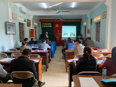Công tác đào tạo bồi dưỡng cán bộ của BQL Khu BTTN Pù Huống