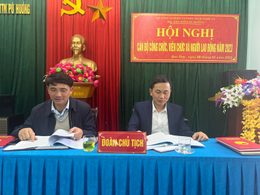 Hội nghị cán bộ công chức, viên chức và người lao động năm 2023