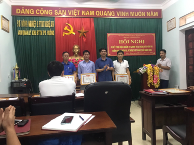 Ban quản lý Khu BTTN Pù Huống tổ chức hội nghị sơ kết 6 tháng đầu năm 2023
