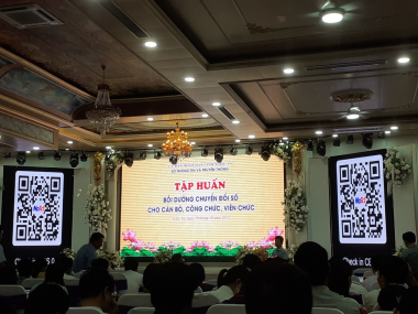 BQL Khu BTTN Pù Huống thực hiện giải pháp chuyển đổi số
