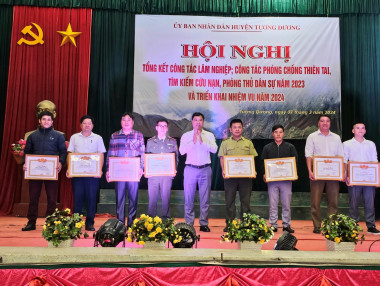 BQL Khu BTTN Pù Huống nỗ lực thực hiện và hoàn thành xuất sắc các nhiệm vụ chính trị trên địa bàn huyện Tương Dương trong năm 2023