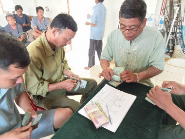 Ban quản lý khu BTTN Pù Huống thực hiện chi trả tiền Dịch vụ môi trường rừng (DVMTR)  năm 2023